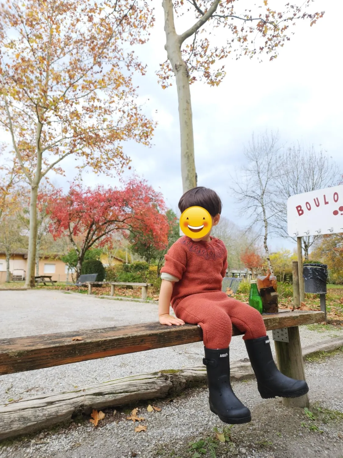 Aigle Woody-Pop Fur 2 botte pluie enfant 19 EU fourrée