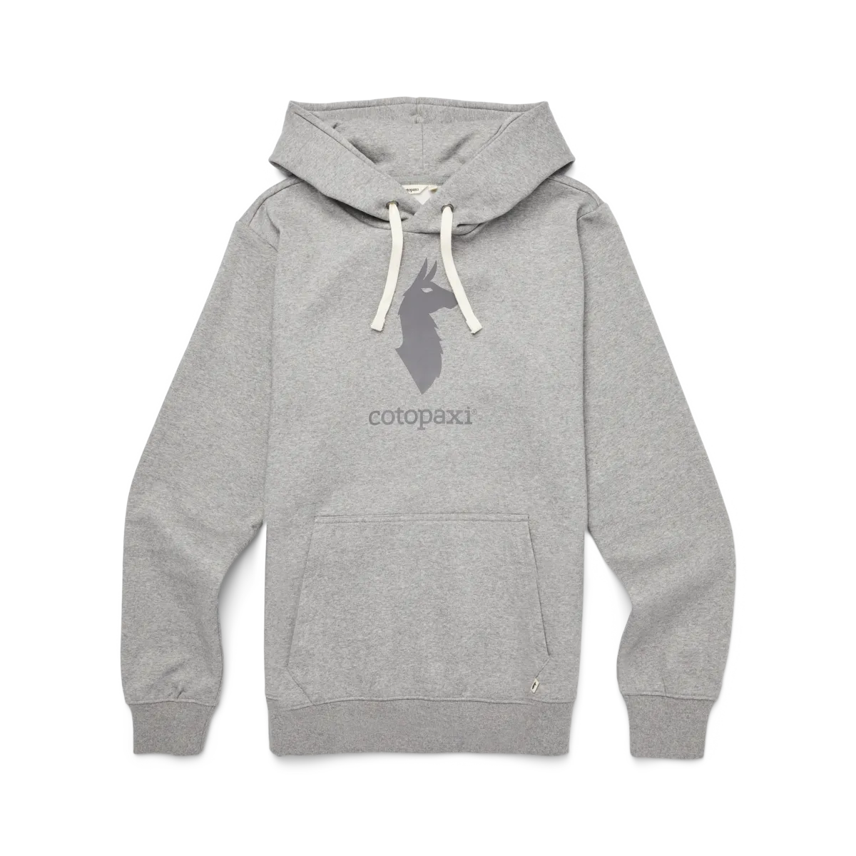 Cotopaxi Llama pullover hoodie homme gris doux