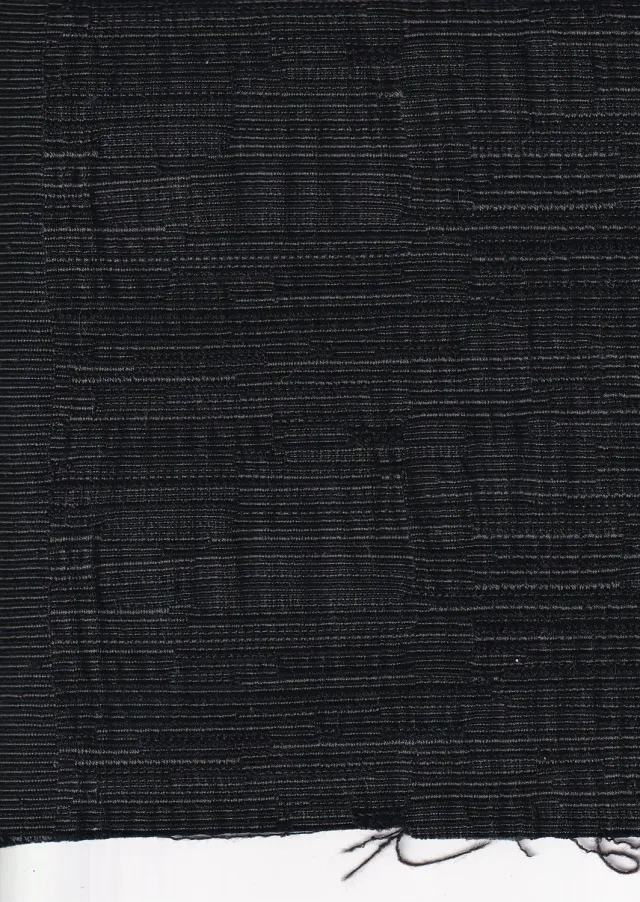 Hollington toile laine coton tissu gris papyrus