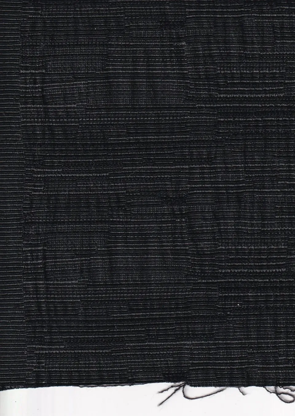 Hollington toile laine coton tissu gris papyrus