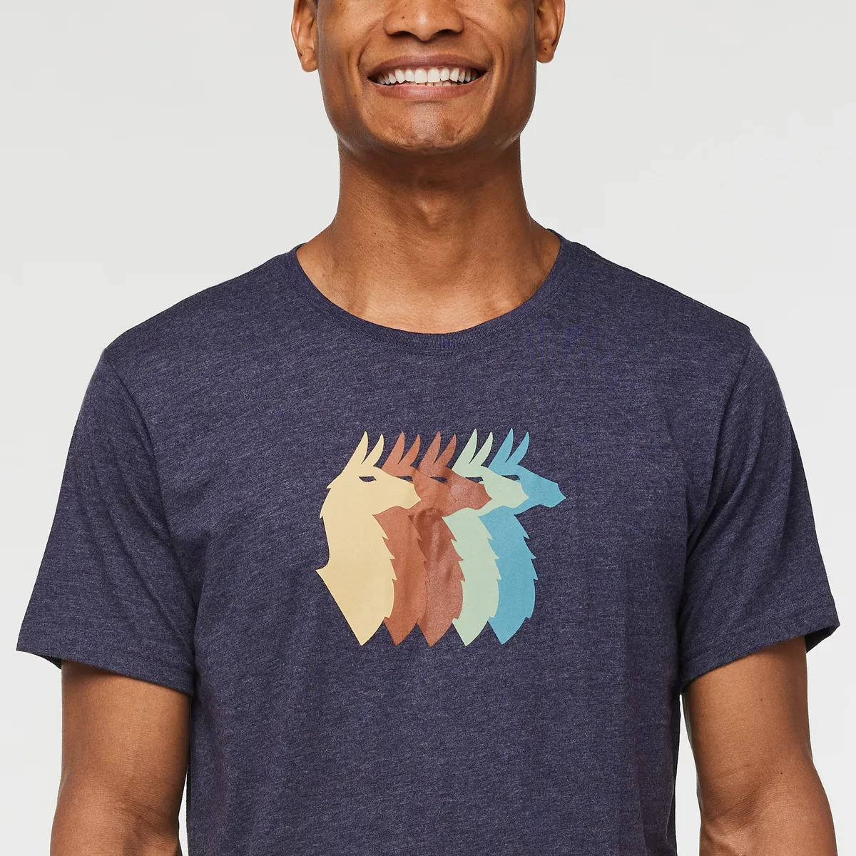 Cotopaxi Llama Sequence T-shirt homme Fatigue coton doux