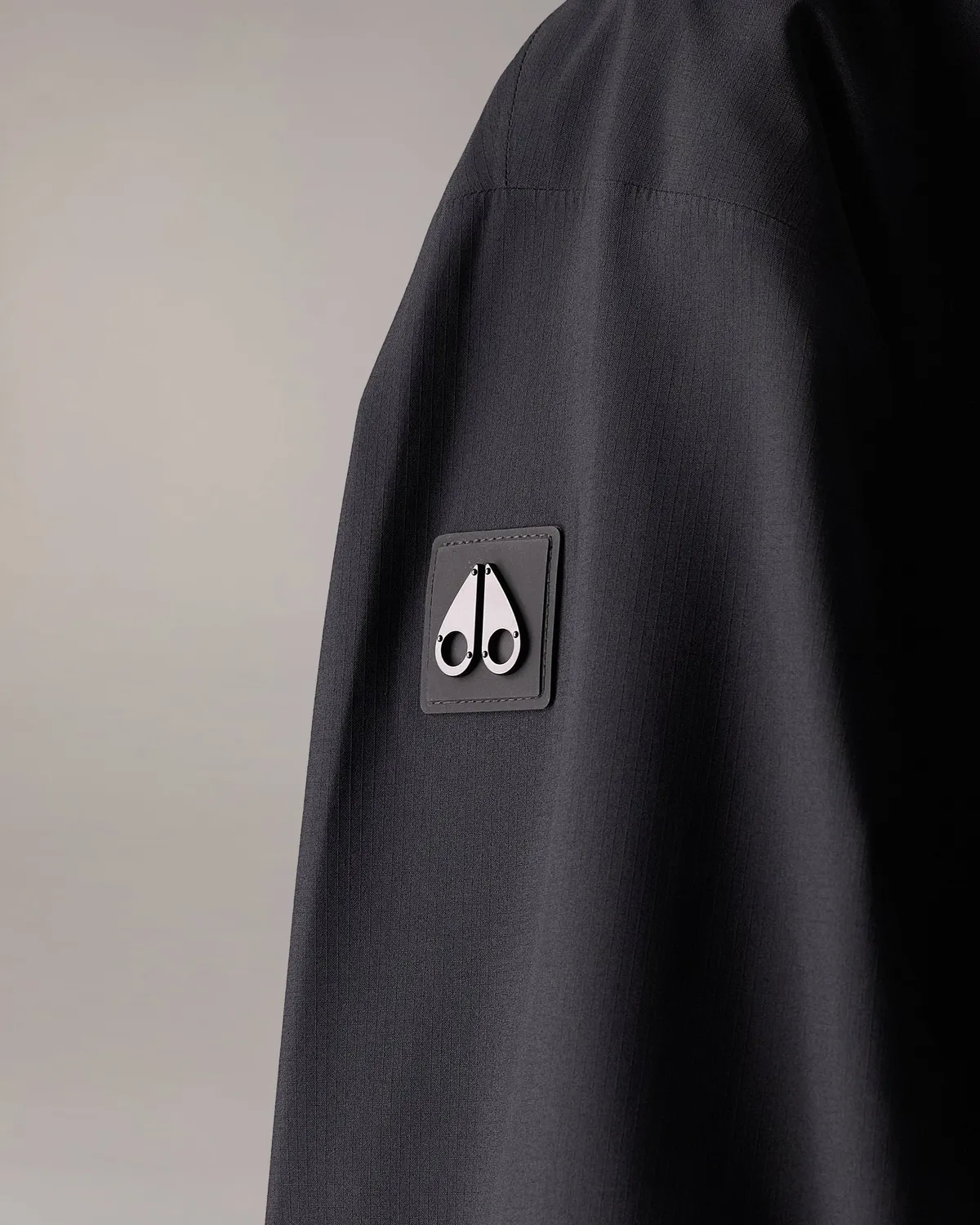Moose Knuckles Laurier veste pluie noire étanche