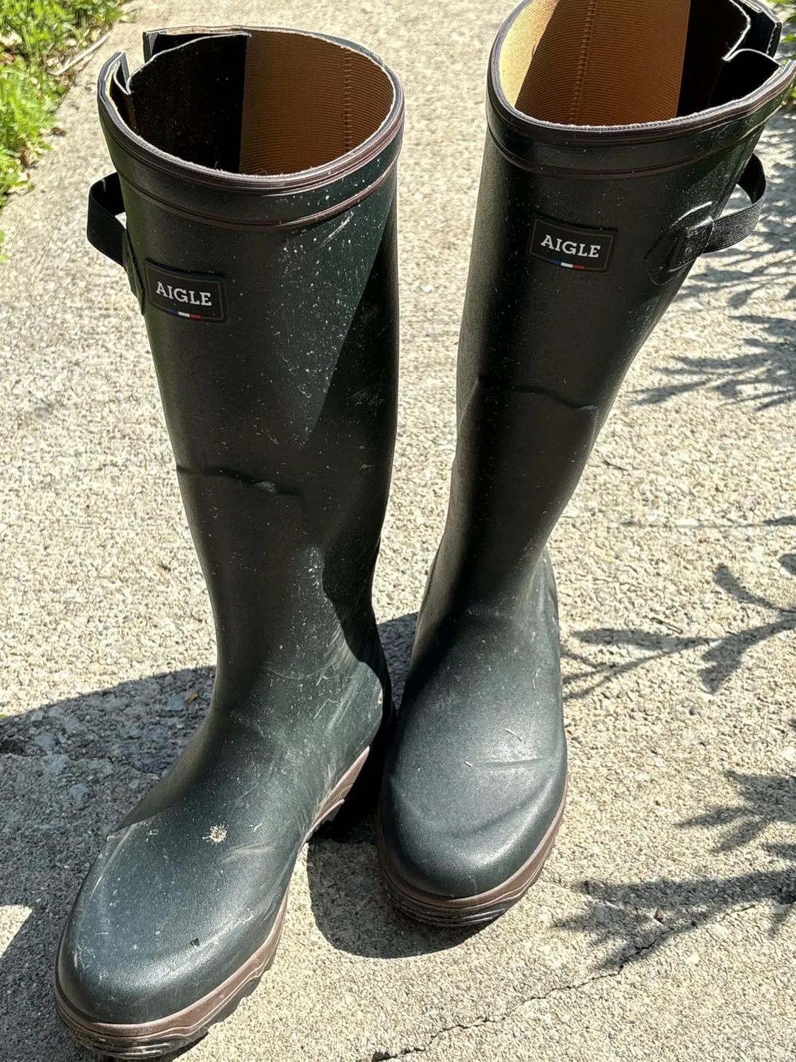 Aigle Parcours 2 VAR bottes homme Bronze caoutchouc