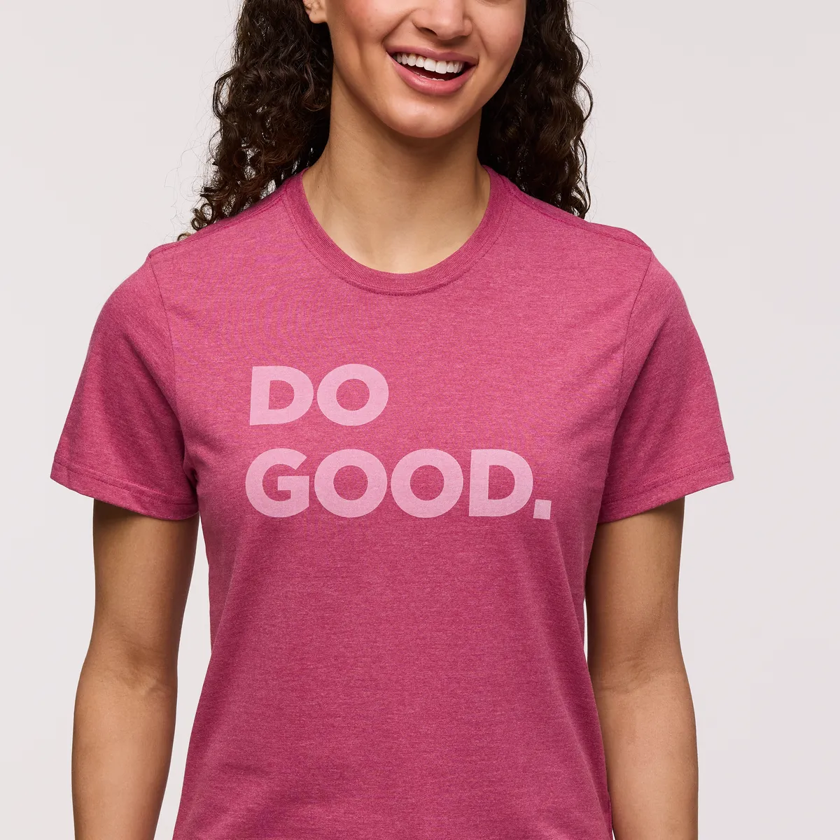Cotopaxi Do Good t-shirt femme Sangria coton bio