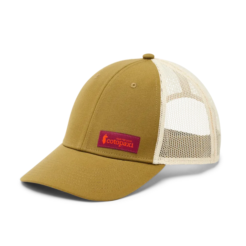 Cotopaxi Trucker Hat casquette Oak filet respirant