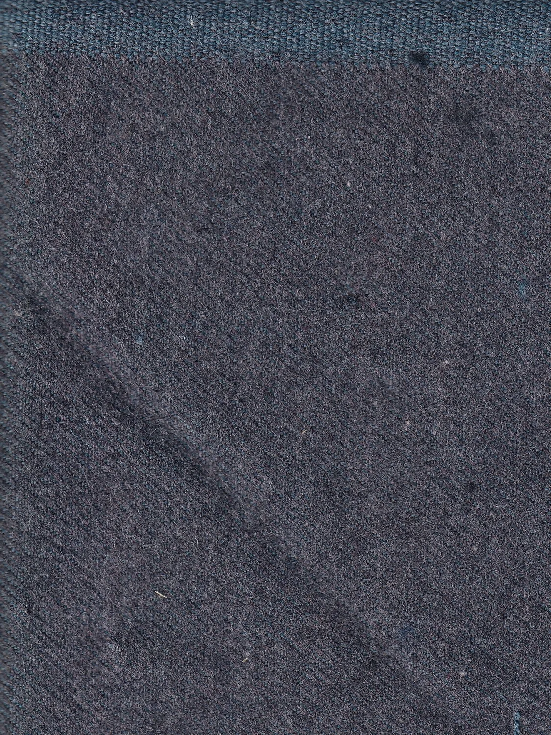 Hollington serge gris bleu tissu double-face coton