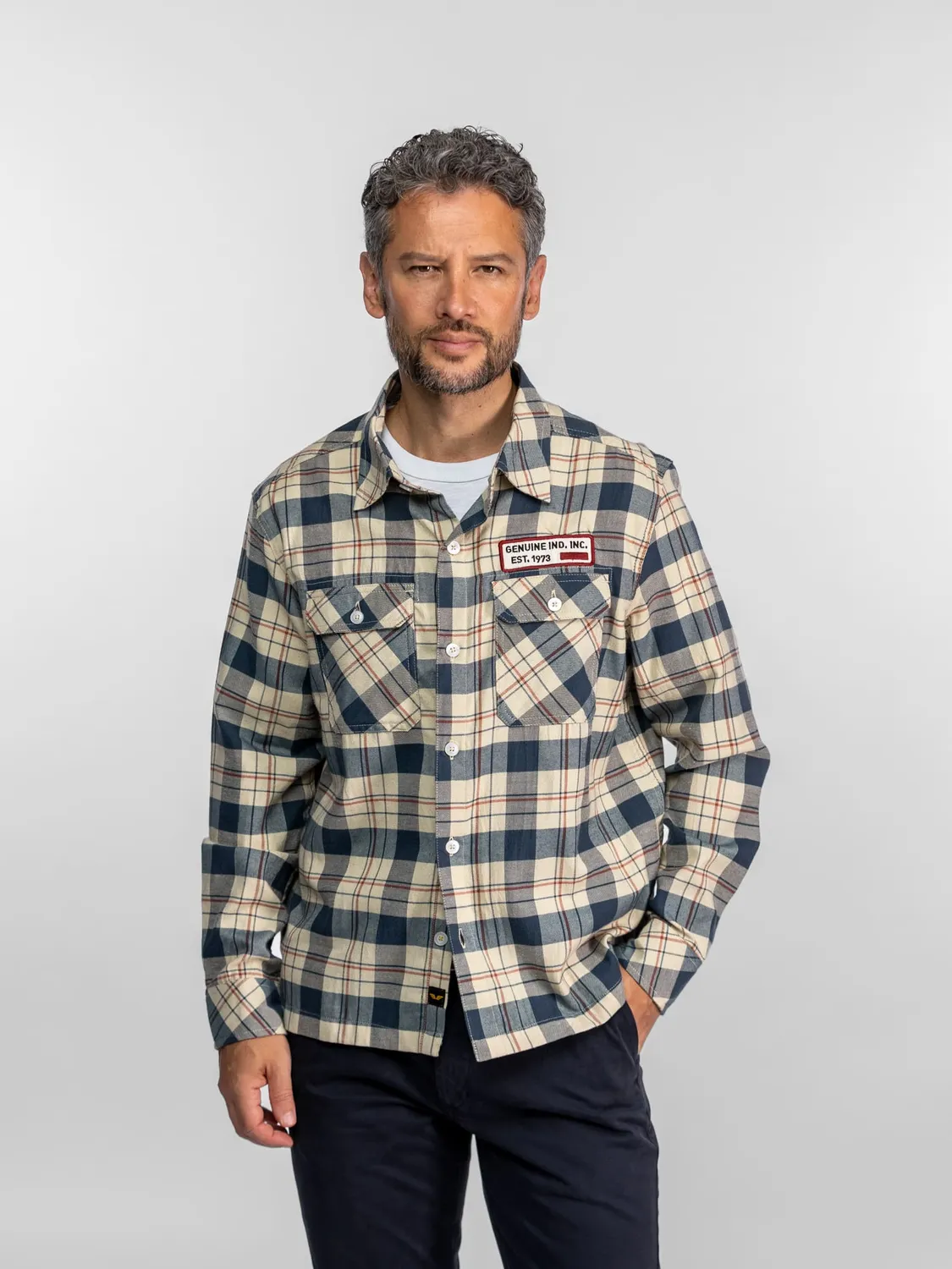 DAYTONA Melvin chemise flanelle carreaux homme