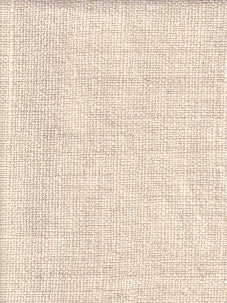 Hollington toile natté bleach tissu lin écru 25 m