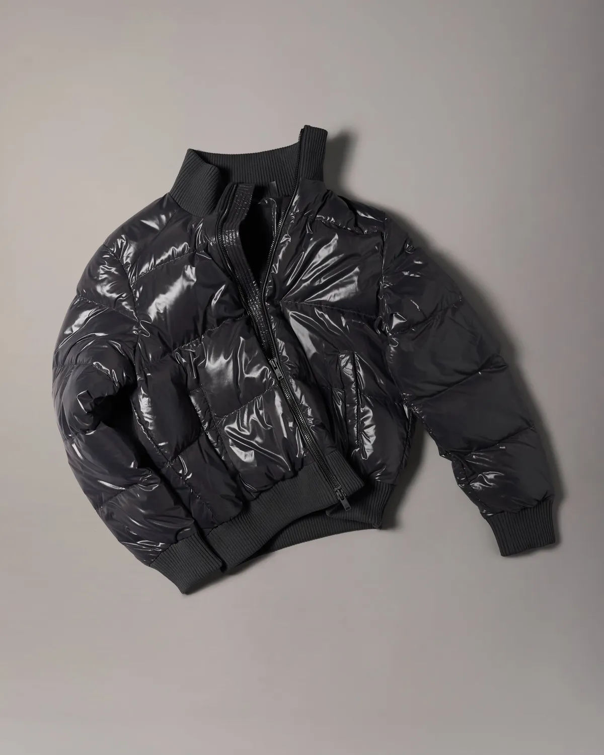 Moose Knuckles Kings blouson bomber duvet ciment