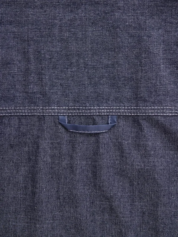Alpha Industries Multi Pocket chemise courte bleu chambray