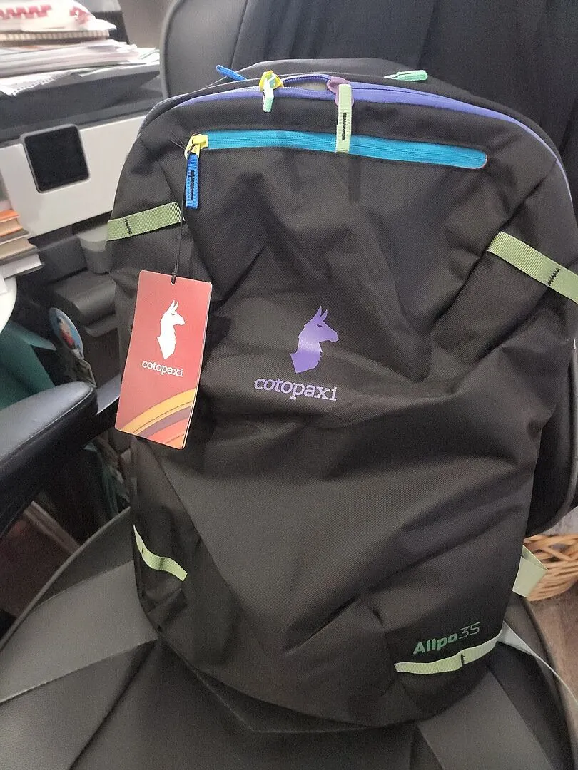 Cotopaxi Allpa 35L sac de voyage Del Día Dark cabine