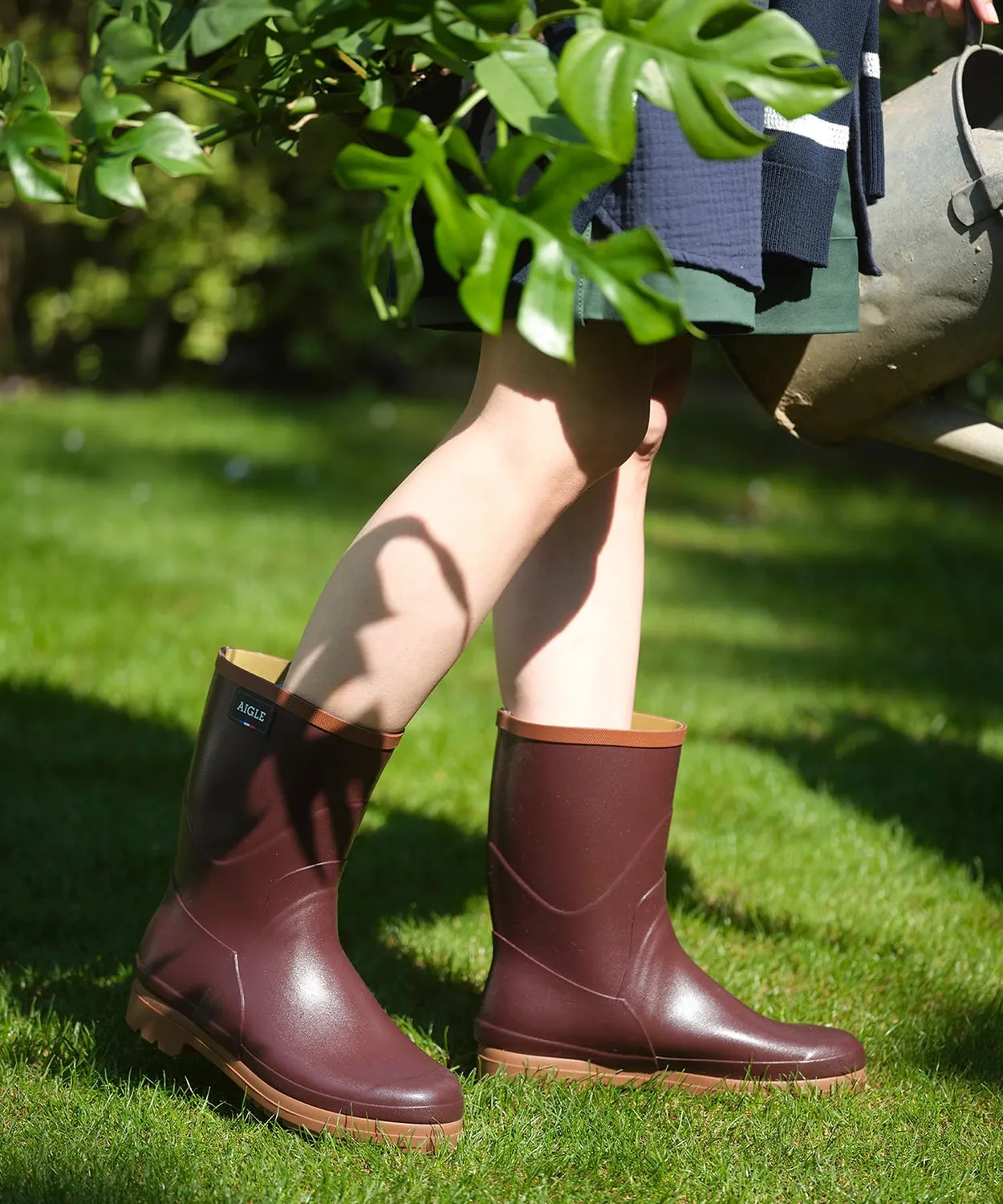 Aigle Bison L 2 botte pluie 39 EU caoutchouc