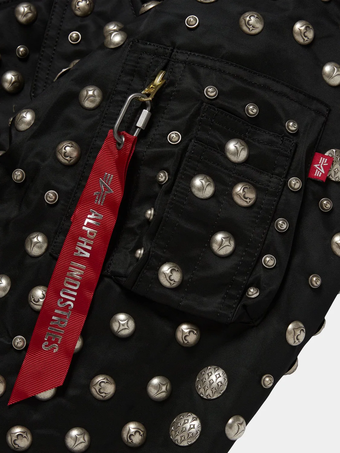 Thug Club x Alpha CWU 45/P bomber rivets noir