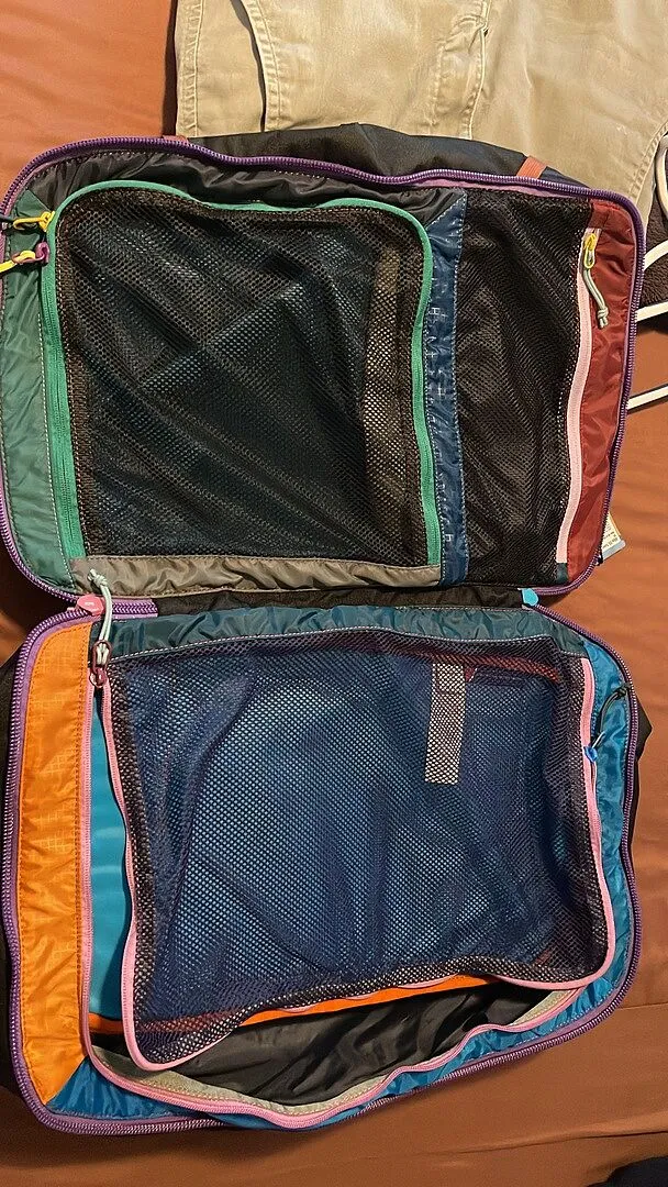 Cotopaxi Allpa 35L sac de voyage Del Día Dark cabine