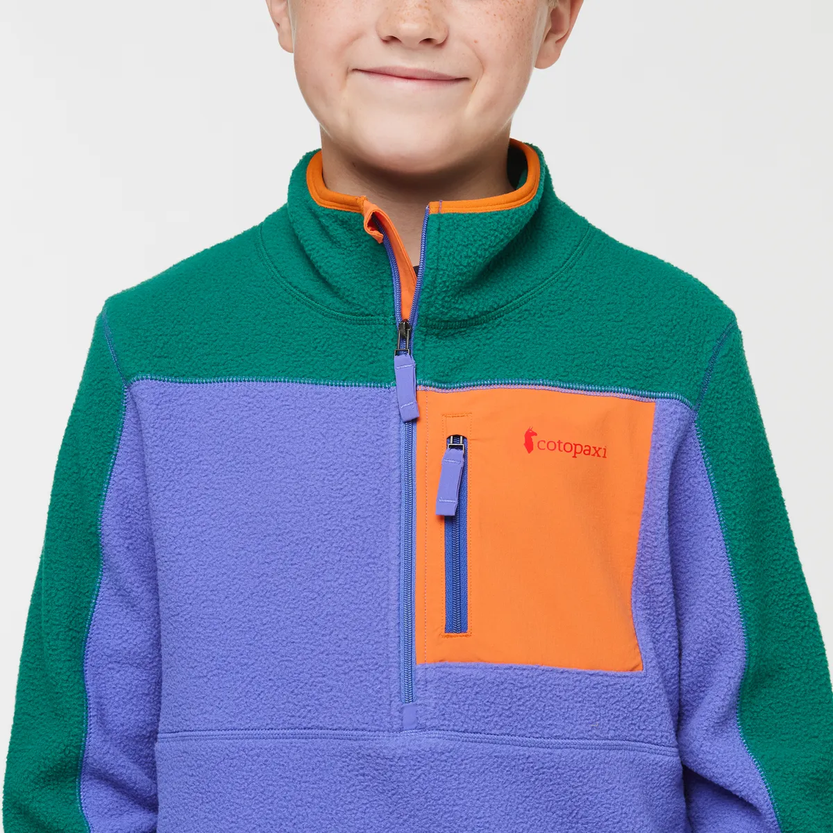 Cotopaxi Abrazo veste polaire enfant demi-zip recyclée