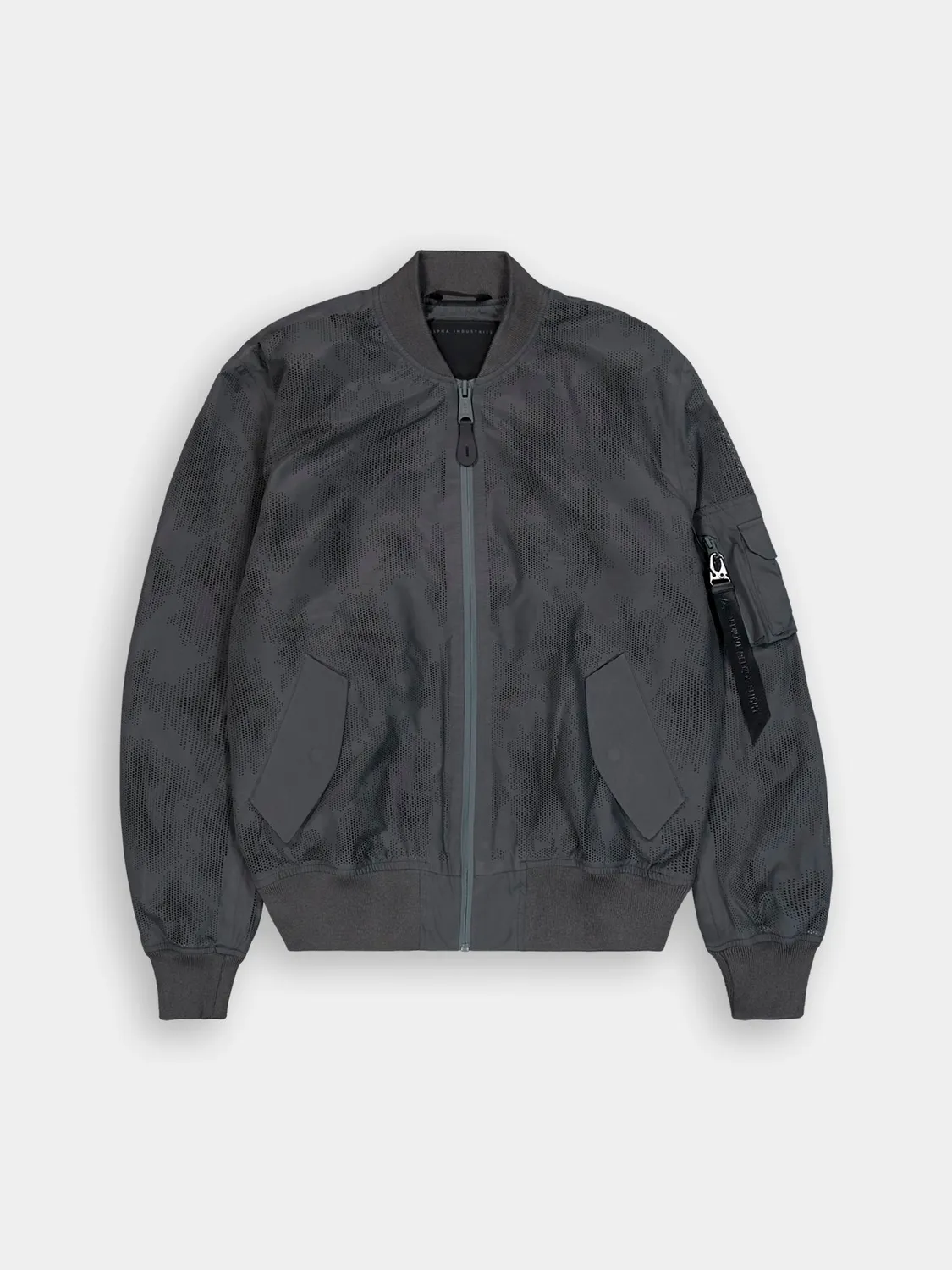 Alpha Industries L-2B Laser Cut bomber sage nylon perforé