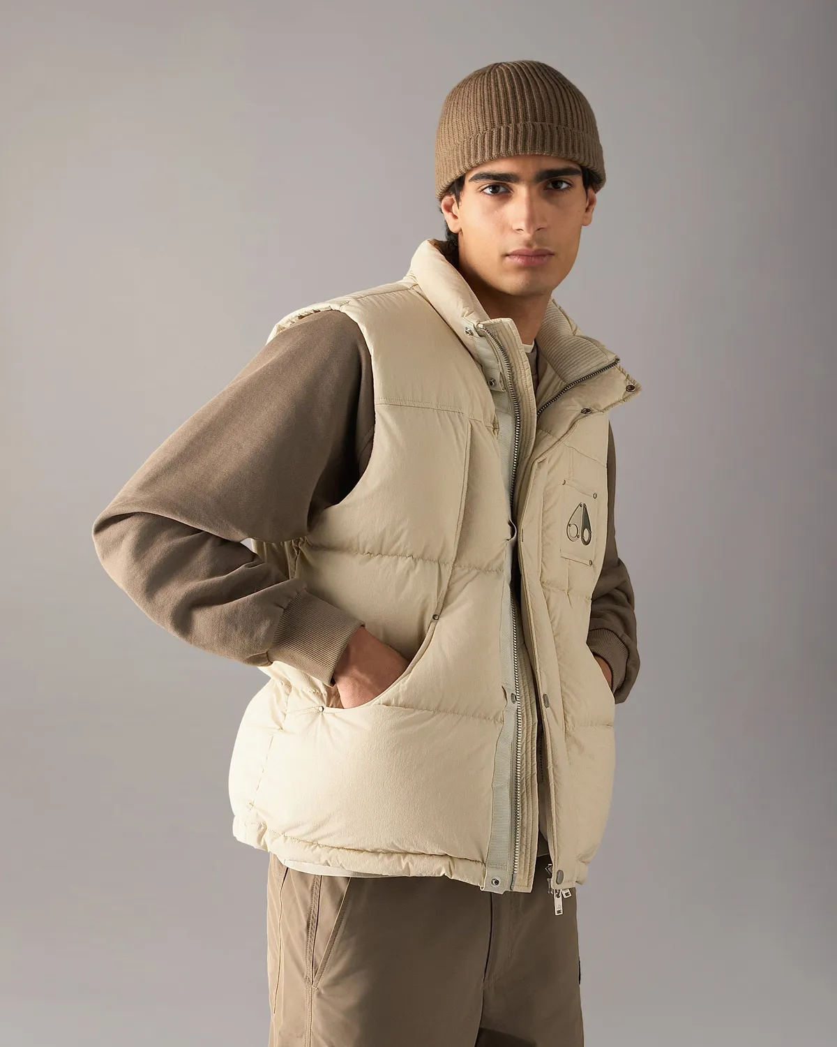 Moose Knuckles Everest Gilet duvet sans manches noir