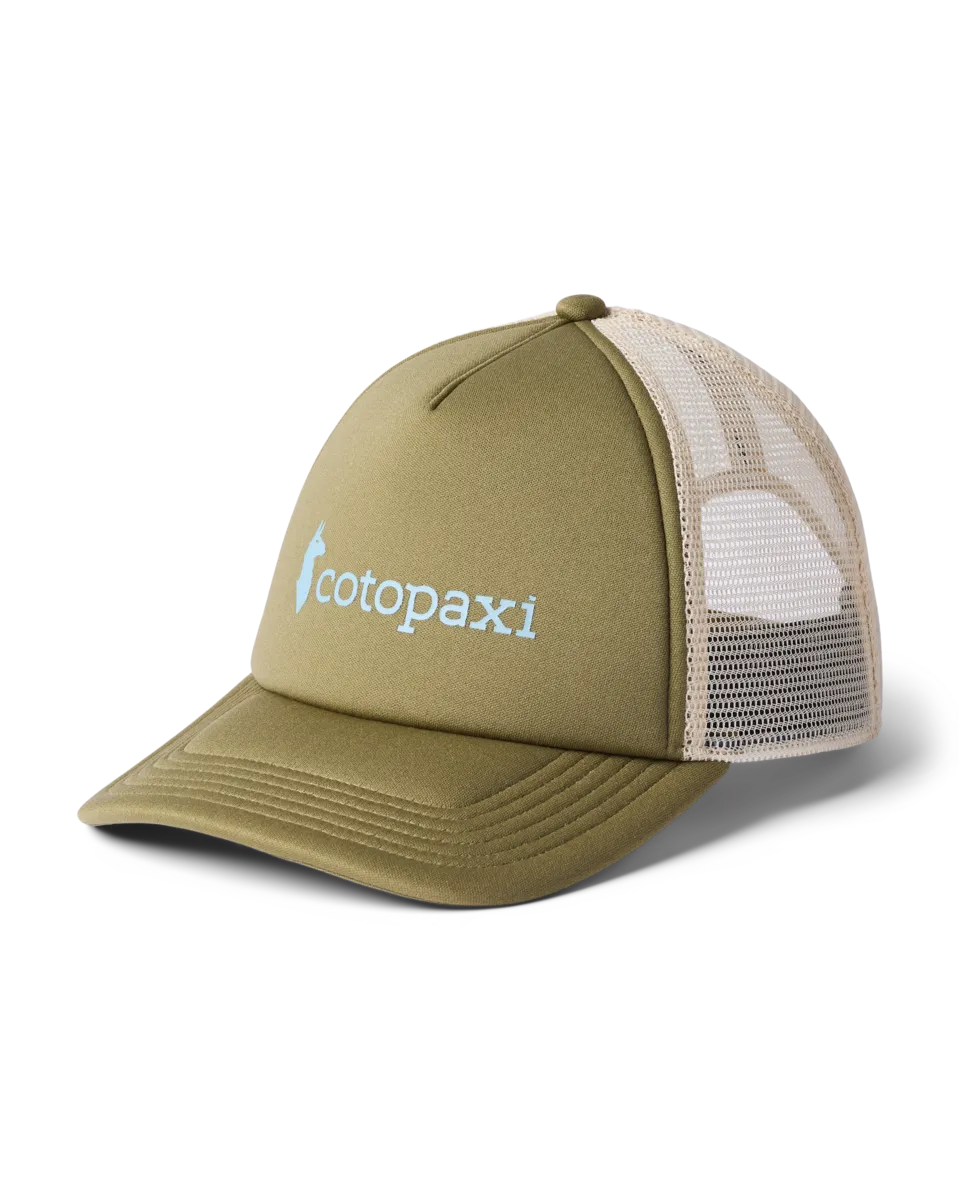 Cotopaxi Vintage Trucker casquette moss recyclée