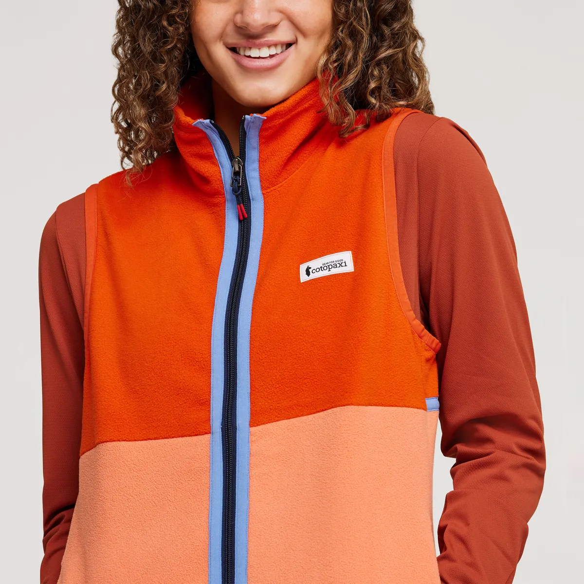 Cotopaxi Amado gilet polaire femme graphite léger
