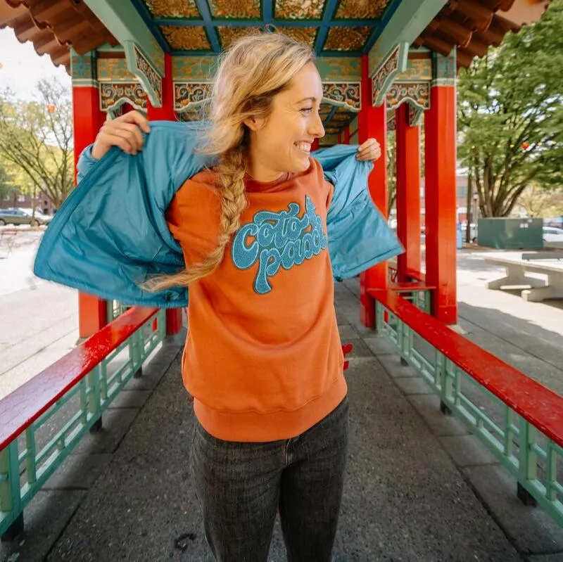 Cotopaxi Coto-Patch Crew sweat femme Faded Brick molleton