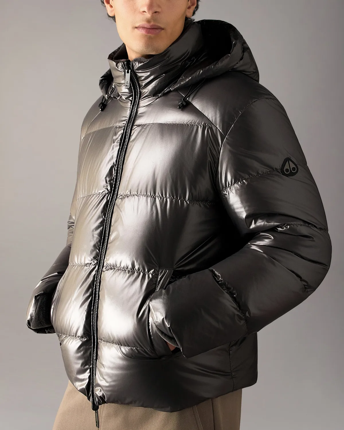 Moose Knuckles Kings doudoune réversible ciment 2-en-1