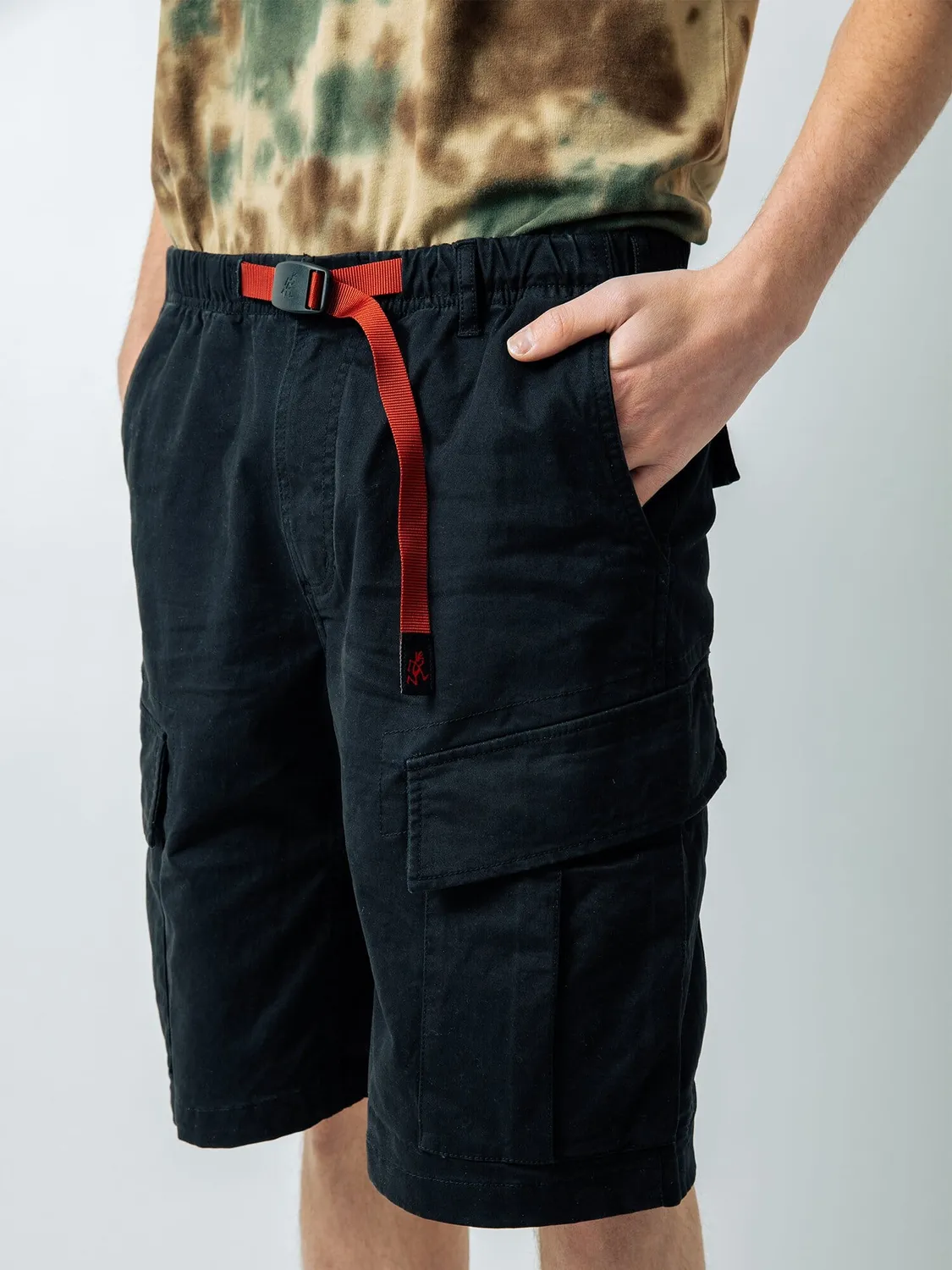 Alpha Industries Gramicci Jungle short cargo noir coton