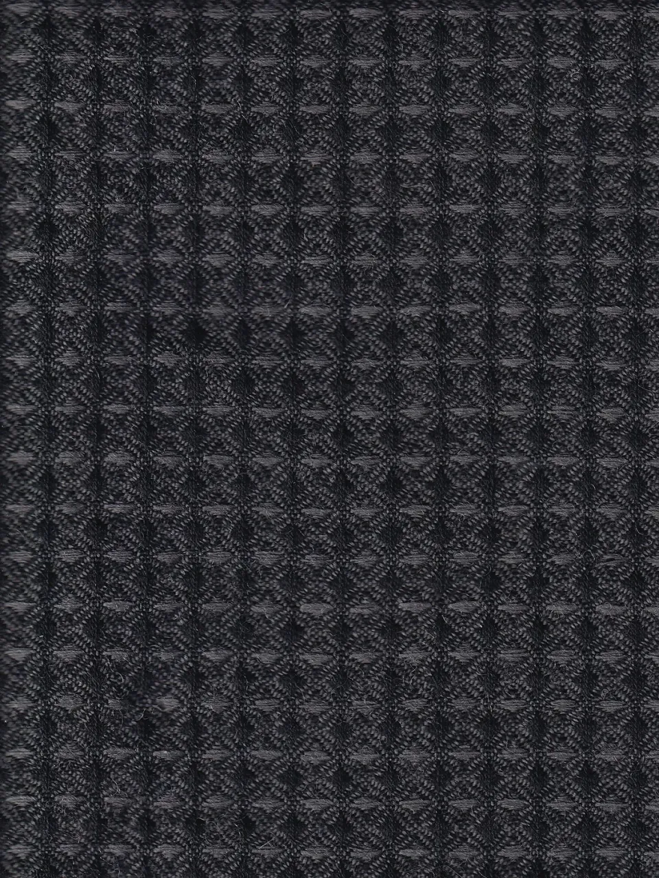 Hollington tissu nid d’abeille lin coton gris 5 m