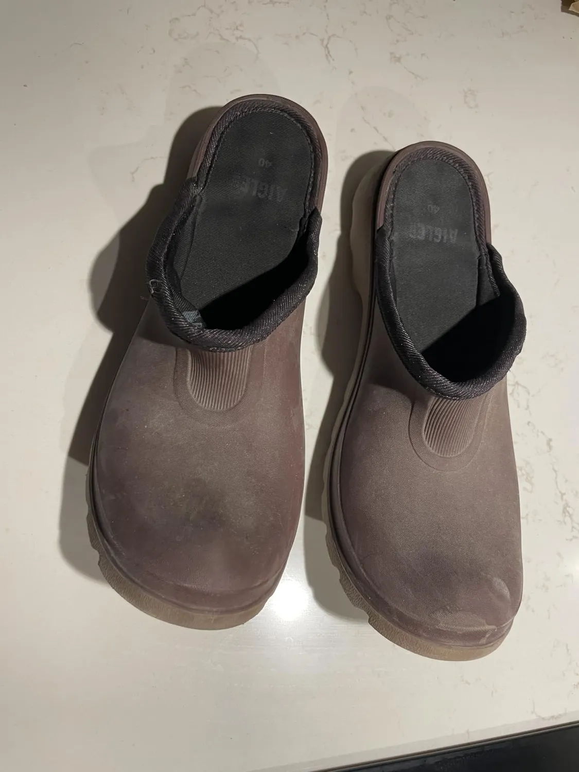 Aigle Taden 2 sabot femme marron léger