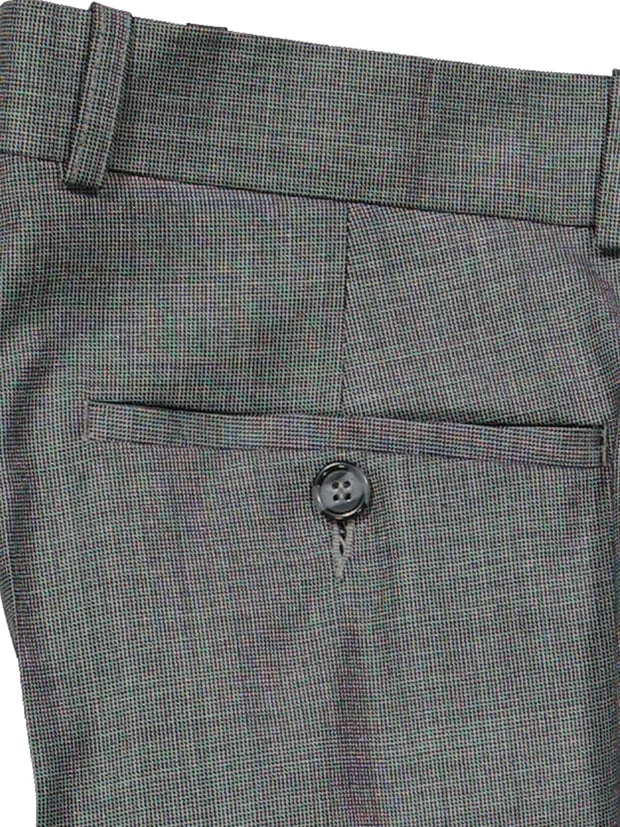 Hollington Siza pantalon laine gris rayures Super 130
