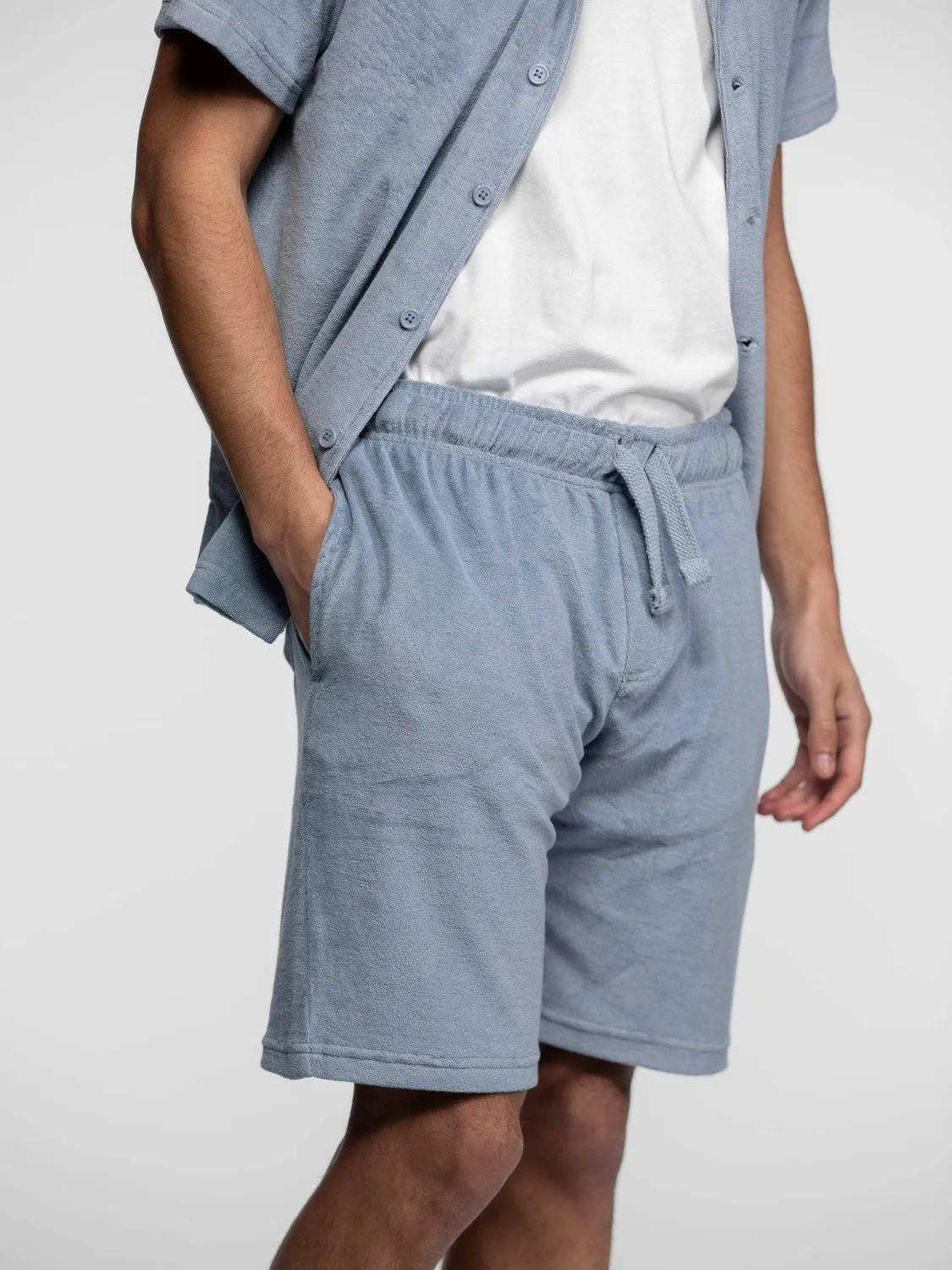 Daytona Fresno short éponge homme corail