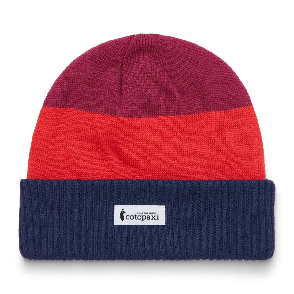 Cotopaxi Alto Bonnet rayé Maritime Canyon chaud