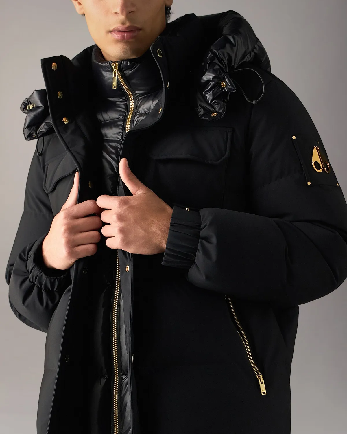Moose Knuckles Gold Series Suthep doudoune noire homme