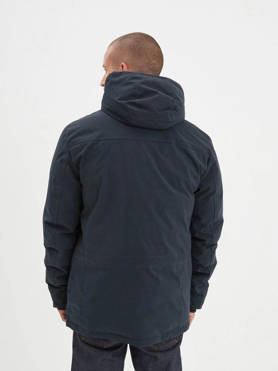 Daytona Kountze parka hiver homme navy ultra légère
