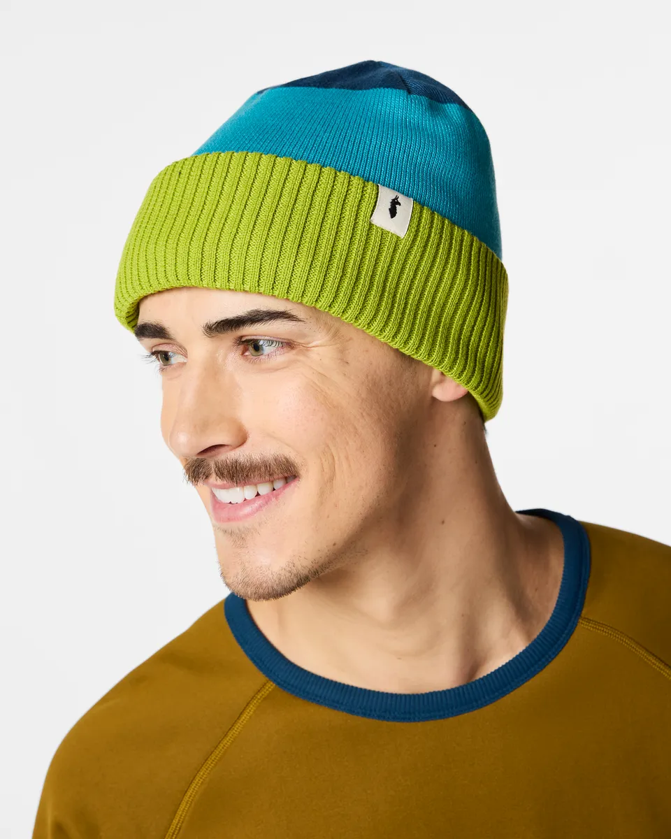 Cotopaxi Alto 2.0 bonnet Citron/Oasis rayé