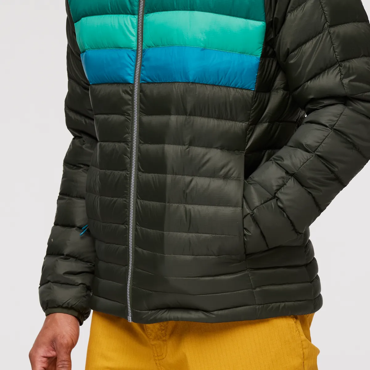 Cotopaxi Fuego doudoune homme duvet Woods Stripes