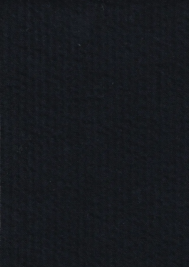 HOLLINGTON tissu seersucker laine coton marine