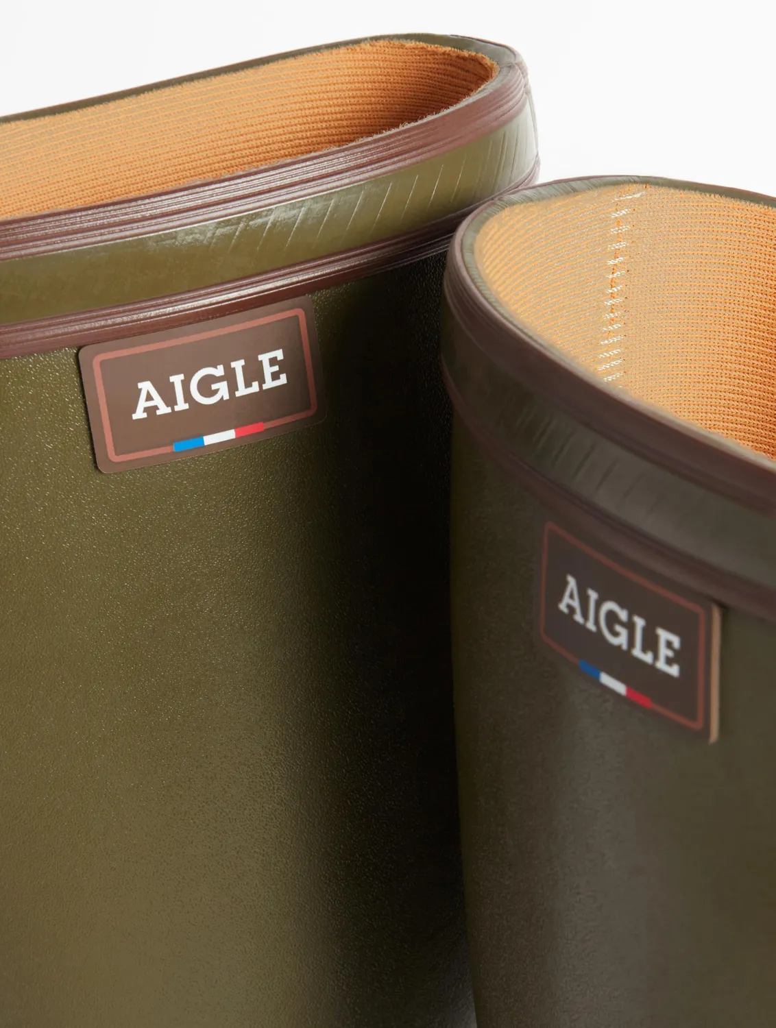 Aigle Parcours 2 bottes caoutchouc homme anti-fatigue Kaki