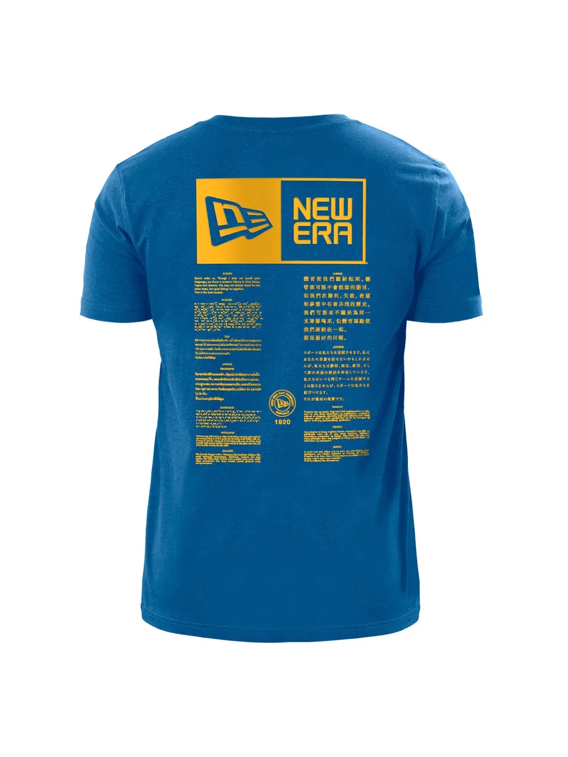 Alpha Industries Chargers t-shirt bleu coton