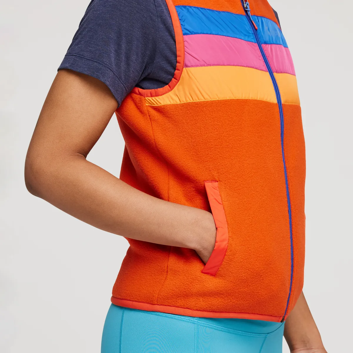 Cotopaxi Teca gilet polaire femme recyclé tailles XXS-4X