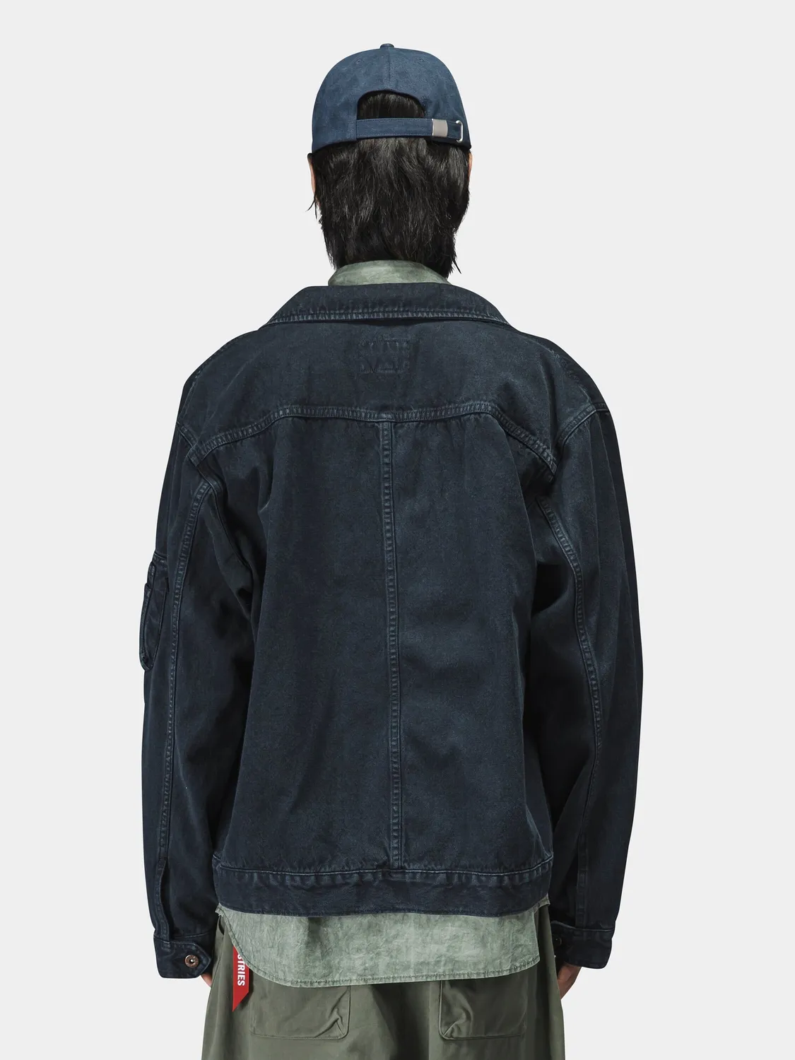 Alpha Industries CTN Work surchemise Replica Blue coton