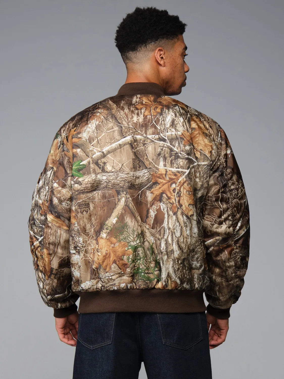 Alpha Industries MA-1 Oxford Camo bomber Realtree Camo déperlant