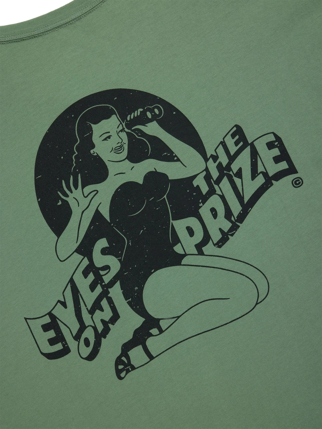 Alpha Industries Eyes On The Prize t-shirt Moss coton