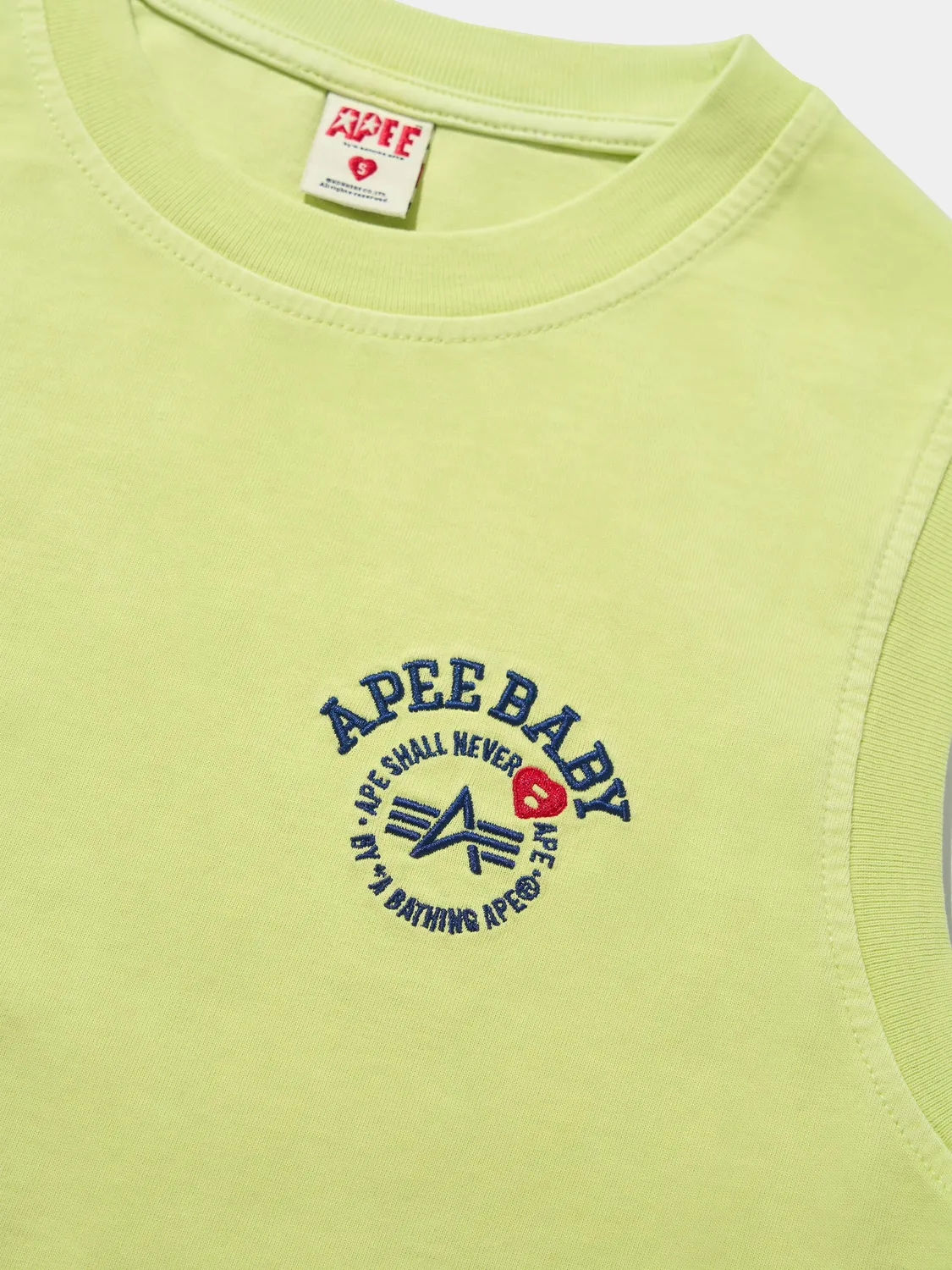 Alpha Industries APEE tank débardeur coton rose