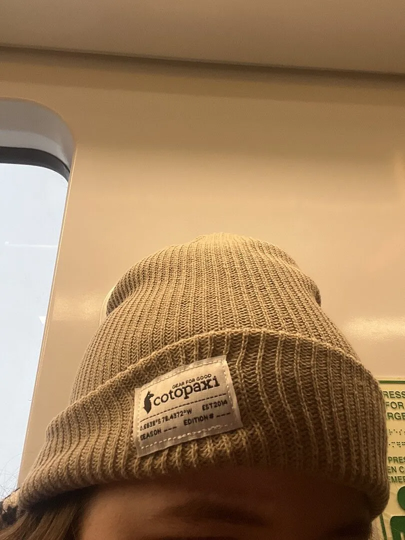 Cotopaxi Wharf bonnet patch chaud extensible