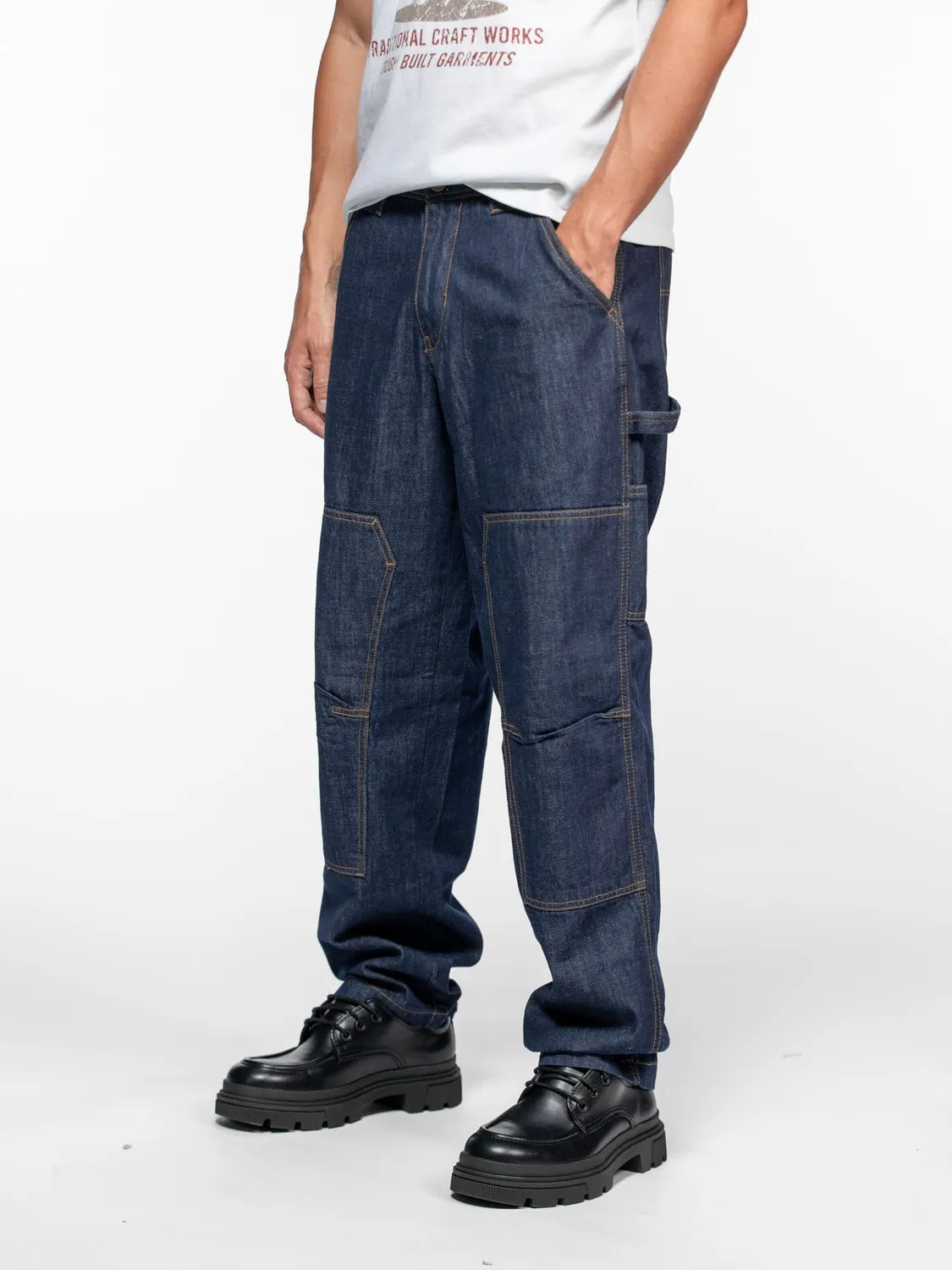 DAYTONA Parett jean regular homme bleu délavé rincé