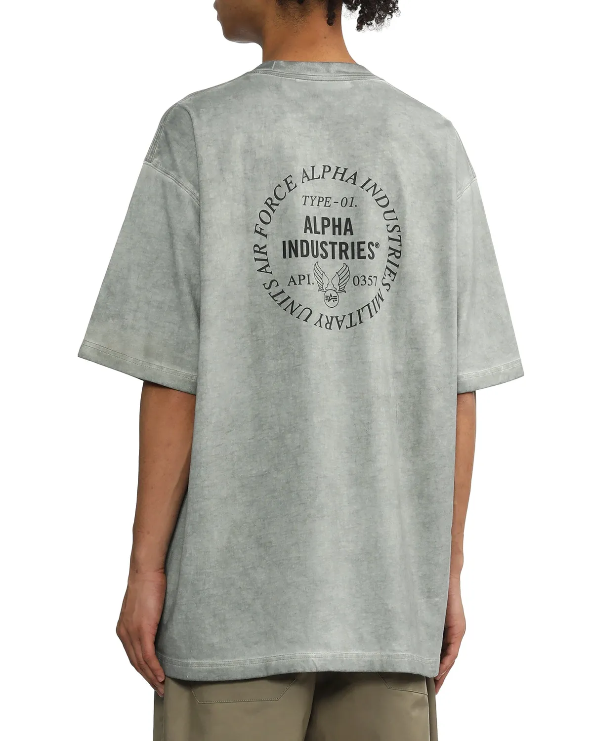 Alpha Industries UNFRM Type-01 t-shirt gris chiné