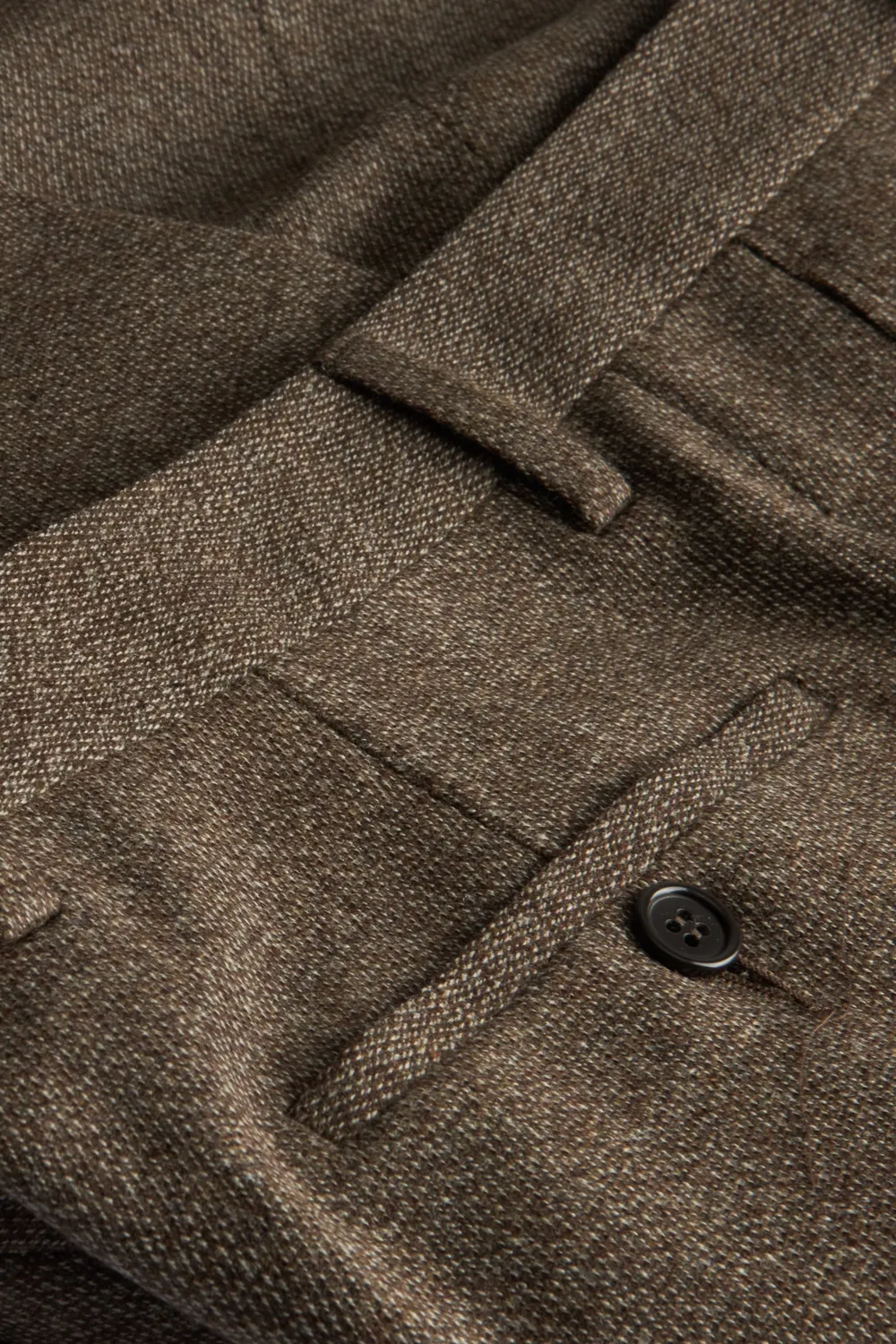 Hollington Siza pantalon ajusté cavalry twill ébène