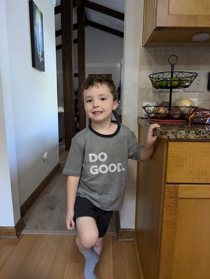 Cotopaxi Do Good T-shirt enfant gris chiné doux