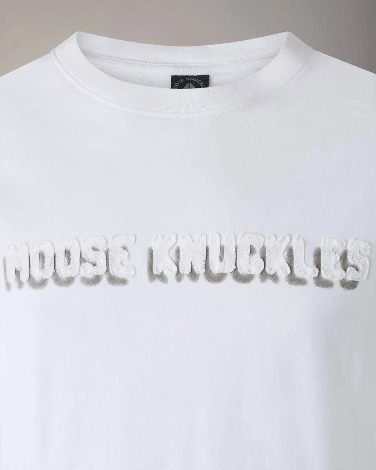 Moose Knuckles Connor Logo T-Shirt t-shirt blanc