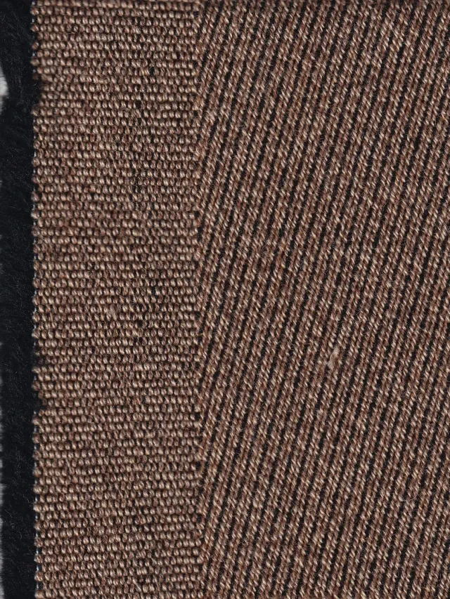 Hollington Bedford cord tissu laine marron camel 4 m